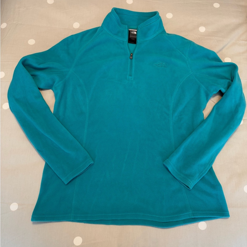 The North Face Teal Pullover Fleece